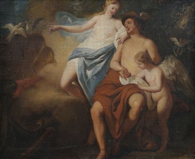 Venus, Mercury, and Amor by Unbekannt Unbekannt
